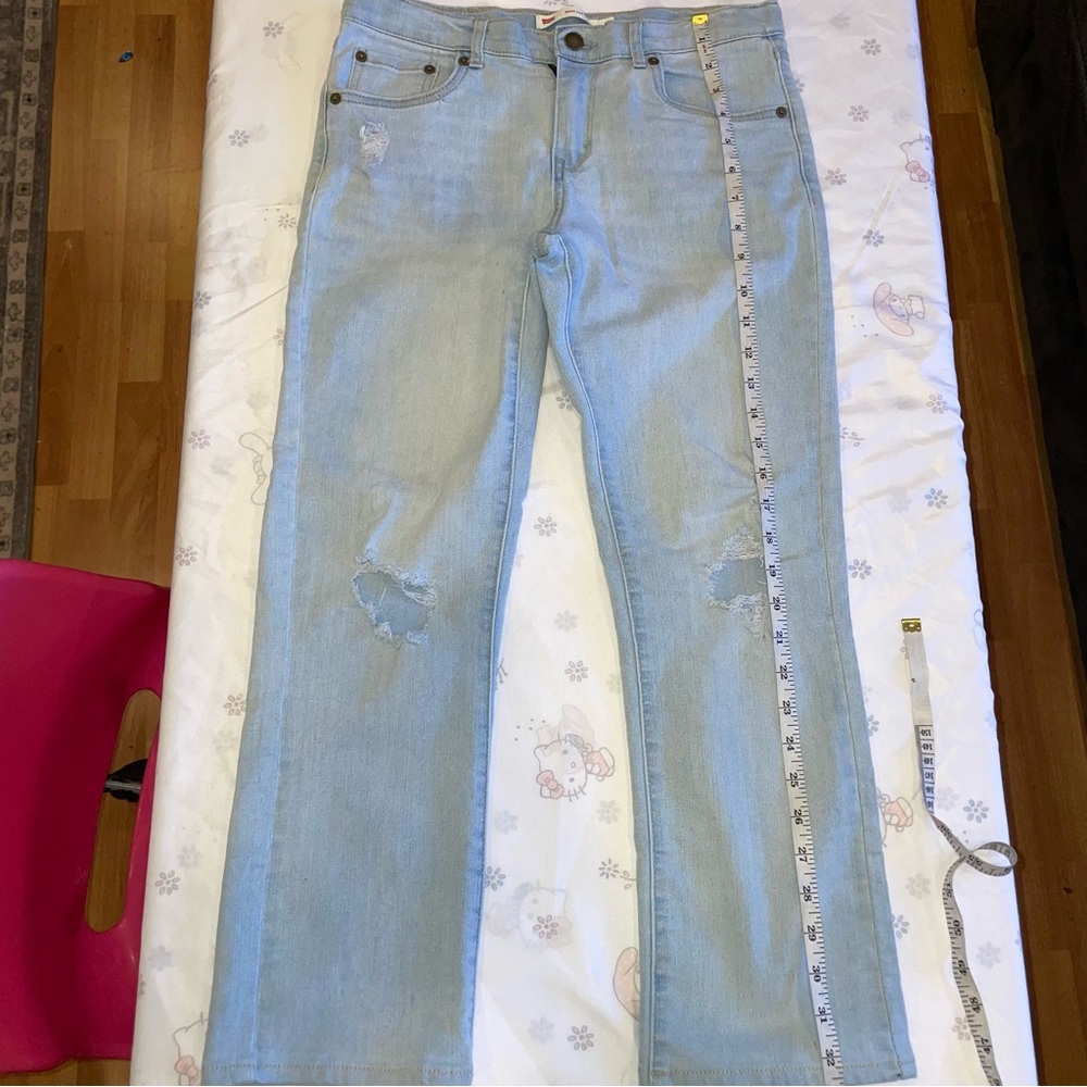 Levi's Light Blue Bootcut Jeans